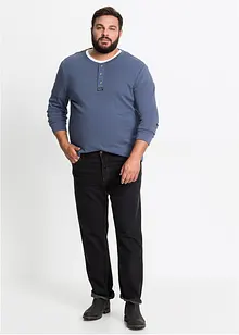 Džíny Classic Fit Straight, po stranách pružný pas, bonprix