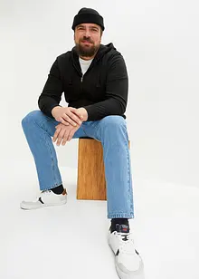 Strečové džíny Classic Fit Straight, pasovka s elastickými vsadkami, bonprix