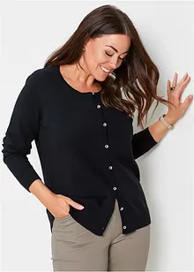 Přiléhavý kabátek z jemné pleteniny, bonprix