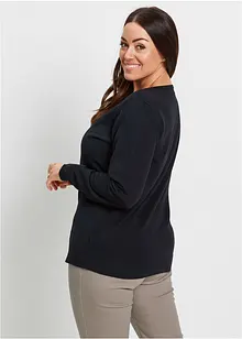 Přiléhavý kabátek z jemné pleteniny, bonprix