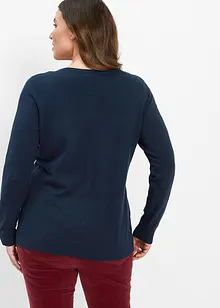 Přiléhavý kabátek z jemné pleteniny, bonprix