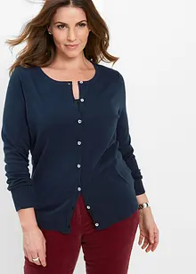 Přiléhavý kabátek z jemné pleteniny, bonprix