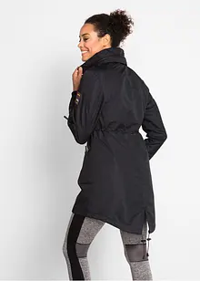 Funkční outdoorový kabát s kapucí, 2 v 1, nepromokavý, bonprix