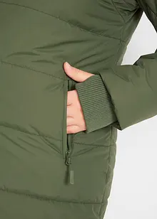 Outdoorový prošívaný kabát, voděodolný, bonprix