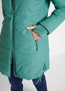 Outdoorový prošívaný kabát, voděodolný, bonprix