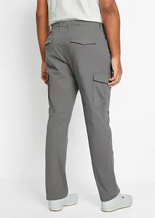 Strečové cargo kalhoty Slim Fit, Straight, bonprix