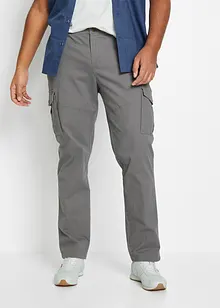 Strečové cargo kalhoty Slim Fit, Straight, bonprix