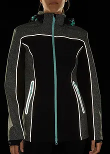 Softshellová bunda s reflexními detaily, bonprix