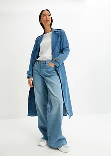 Strečové džíny Wide Leg, Mid Waist, bonprix