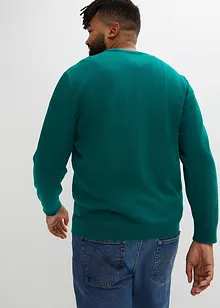 Svetr  z jemné pleteniny z měkké bavlněné směsi, bonprix