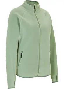 Flísová mikina s kapsami na zip, bonprix