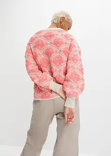 Pletený boxy svetr, bonprix