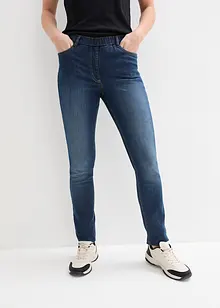 Džínové jeggings s pohodlnou pasovkou Skinny, bonprix