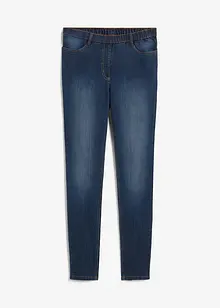 Džínové jeggings s pohodlnou pasovkou Skinny, bonprix