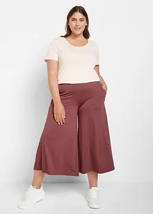 Kalhoty Culotte na doma, se širokými nohavicemi, bonprix