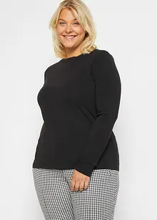 Triko s dlouhým rukávem, z čisté organické bavlny (2 ks), bonprix