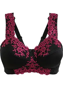 Odlehčující podprsenka bez kostic, s polstrovanými ramínky, bonprix