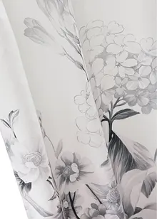 Závěs z mikrovlákna s natištěnými květy, bonprix