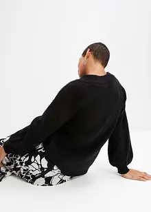 Svetr s balonovými rukávy, bonprix