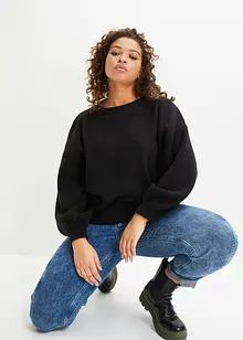 Svetr s balonovými rukávy, bonprix