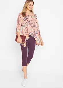 Capri legíny s pohodlným pasem, bonprix