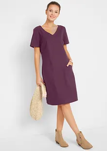 Minišaty se lnem, bonprix