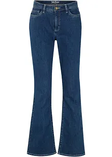 Džíny z organické bavlny, Bootcut, Mid Waist, bonprix