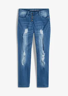 Džíny Boyfriend, Mid Waist, bonprix