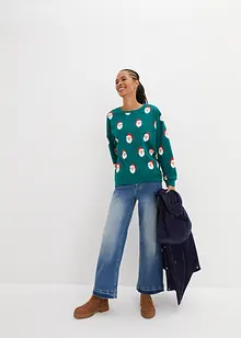 Mikina s vánočním motivem, bonprix