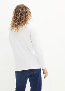 Essential Triko s dlouhým rukávem a kulatým výstřihem, beze švů, bonprix PREMIUM