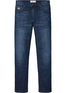 Strečové džíny Classic Fit se zesíleným rozkrokem, Tapered, bonprix