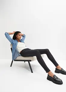 Legíny v džínovém vzhledu, z bavlněné směsi, bonprix