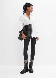 Legíny v džínovém vzhledu, z bavlněné směsi, bonprix