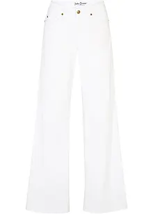 Strečové džíny Wide Leg, Mid Waist, bonprix