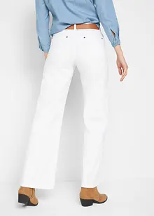 Strečové džíny Wide Leg, Mid Waist, bonprix