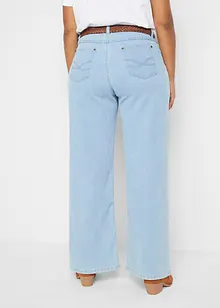 Strečové džíny Wide Leg, Mid Waist, bonprix