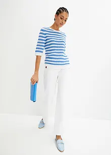 Pletené triko, polodlouhý rukáv, bonprix