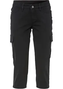 Capri kalhoty z elastické bavlněné směsi, bonprix