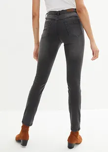 Slim Fit high Waist džíny se zeštíhlujícím efektem, bonprix