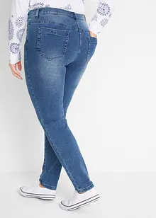 Slim Fit high Waist džíny se zeštíhlujícím efektem, bonprix