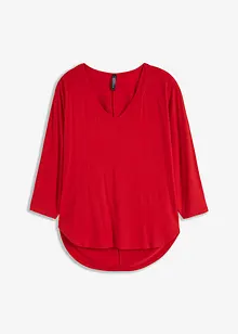 Tričko s 3/4 rukávem, ze směsi viskózy s elastanem, bonprix