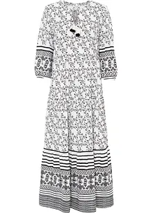 Dlouhé šaty ze splývavé viskózy, bonprix