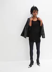 Svetr z jemného úpletu s 3/4 rukávem, bonprix