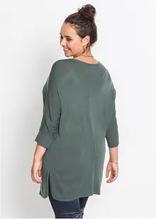 Svetr z jemného úpletu s 3/4 rukávem, bonprix