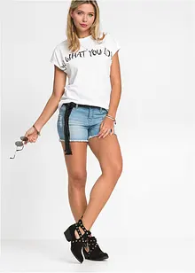 Oversize tričko z čisté bavlny, bonprix