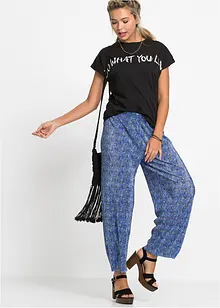 Oversize tričko z čisté bavlny, bonprix