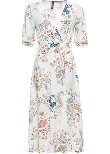 Midi šaty ze splývavé viskózy, bonprix