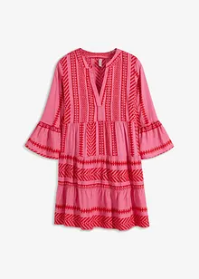 Tunikové šaty ze splývavé viskózy, bonprix