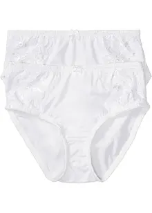 Maxikalhotky s jemnou krajkou (2 ks v balení), bonprix