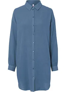 Dlouhá oversize halenka z mušelínu, bonprix